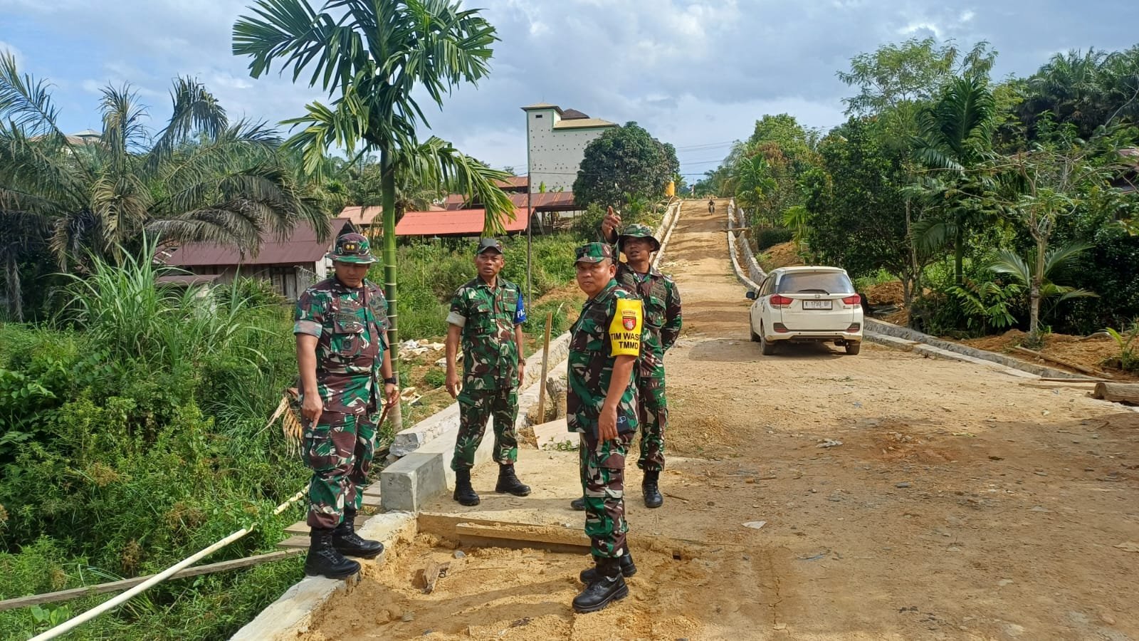 Wasev TMMD 127 Pastikan Program Kodim 1015/Sampit Berjalan Tepat Sasaran