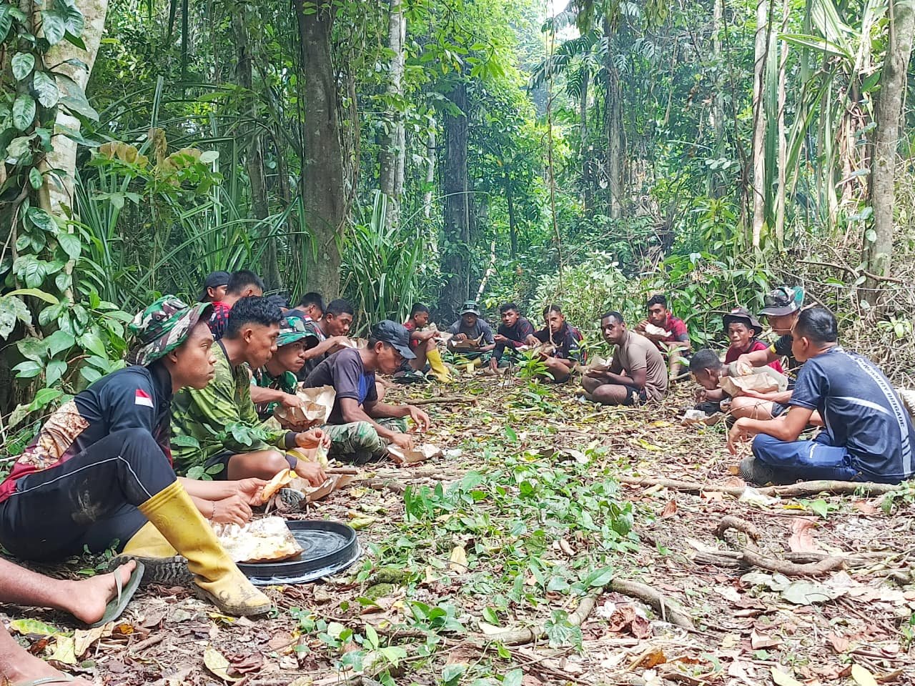 Kebersamaan dalam Sederhana, Kemanusiaan TMMD 128 di Manokwari