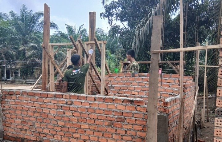 Satgas TMMD Lahat Fokus pada Kualitas Pembangunan Poskamling