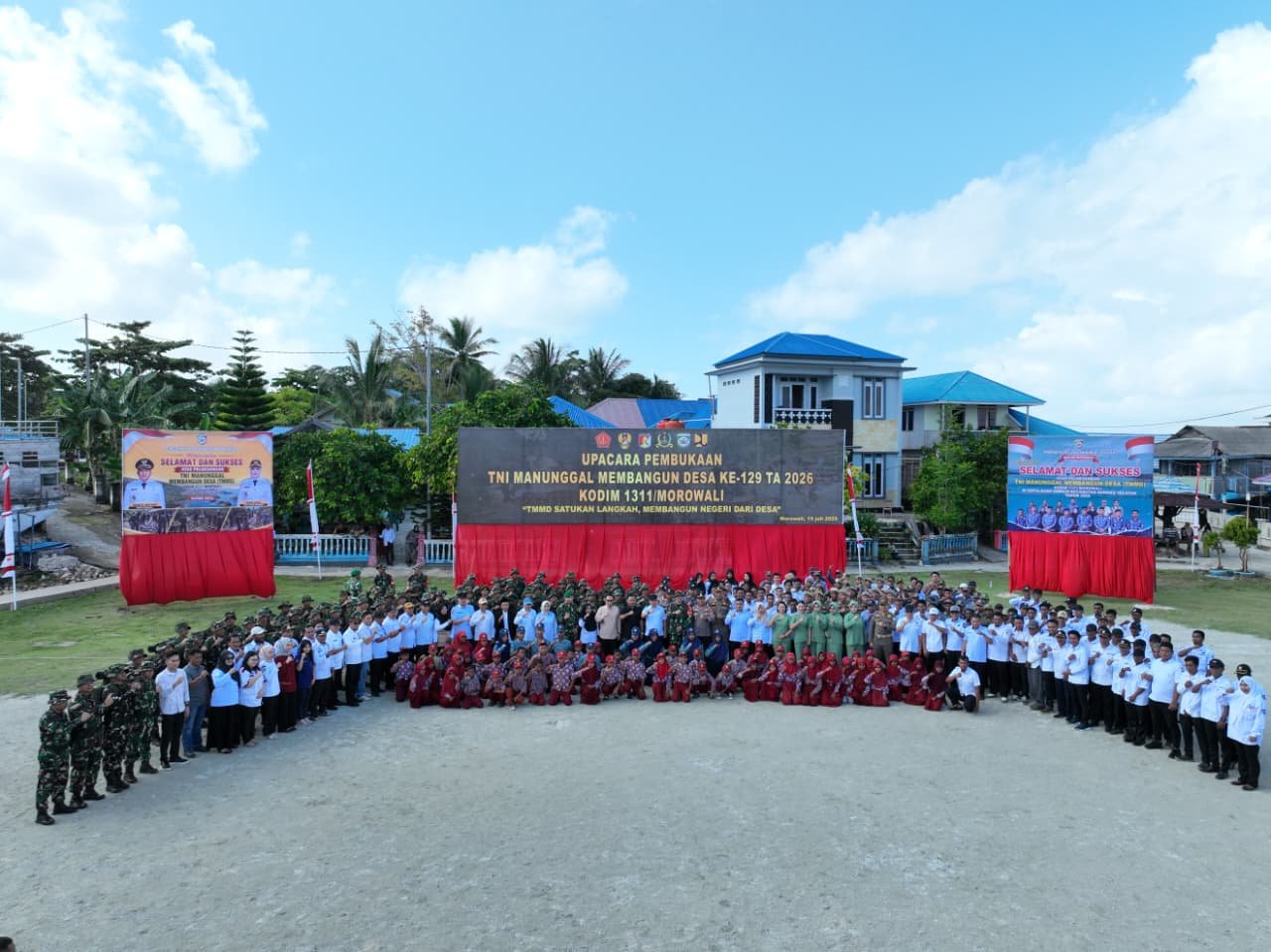 Sinergi TNI, Pemerintah, dan Masyarakat dalam TMMD Ke-129 di Morowali