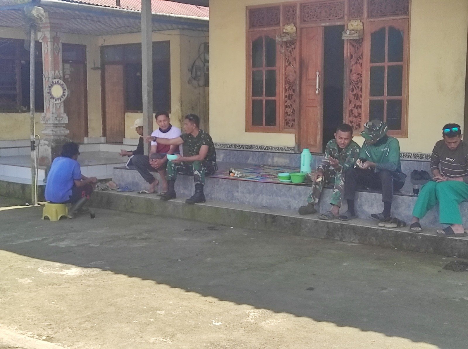 Kegiatan Anjangsana Satgas TMMD Perkuat Kerja Sama dan Empati Masyarakat