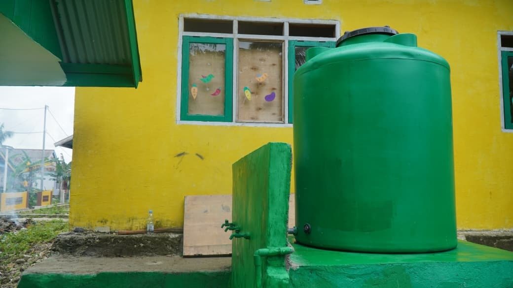 Program Manunggal Air di SDN Umbele Selesai, Kepala Sekolah Ucapkan Terima Kasih