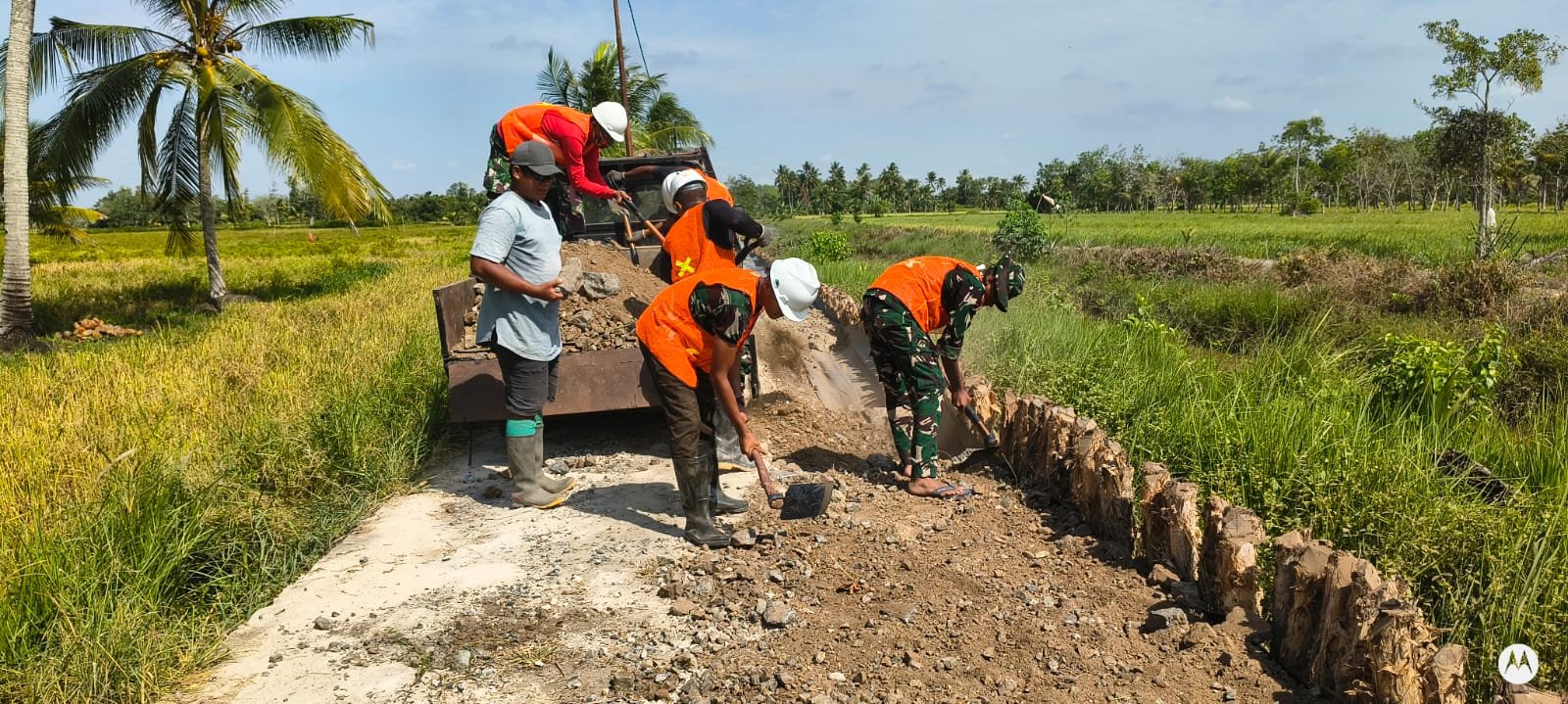 Pembangunan Infrastruktur Melalui TMMD Reguler Ke-129 untuk Memberdayakan Masyarakat