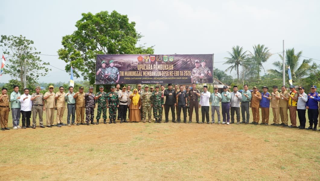 TMMD ke-130 Resmi Dimulai, Tingkatkan Akses dan Kesehatan di Luwu Timur
