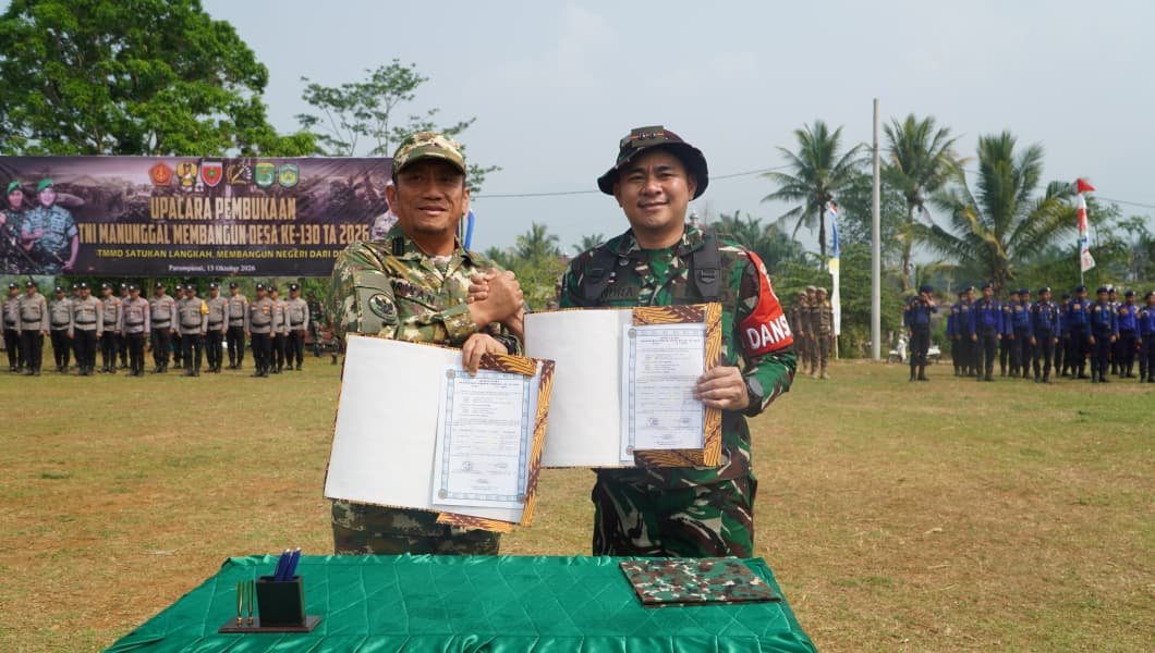 Membangun Desa Bersama: Bupati Luwu Timur Resmikan TMMD ke-130