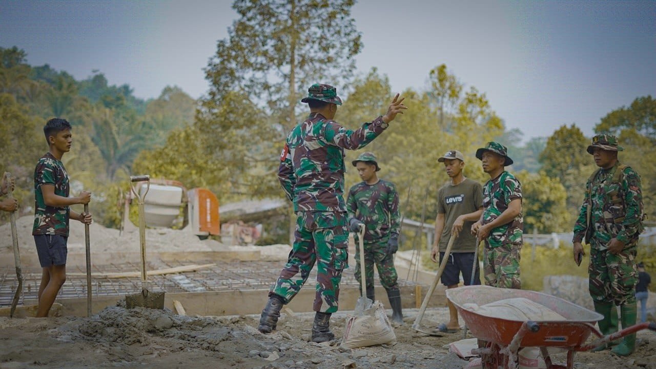 Kepala Satgas TMMD Palopo Ajak Masyarakat Tingkatkan Kolaborasi Dalam Pembangunan