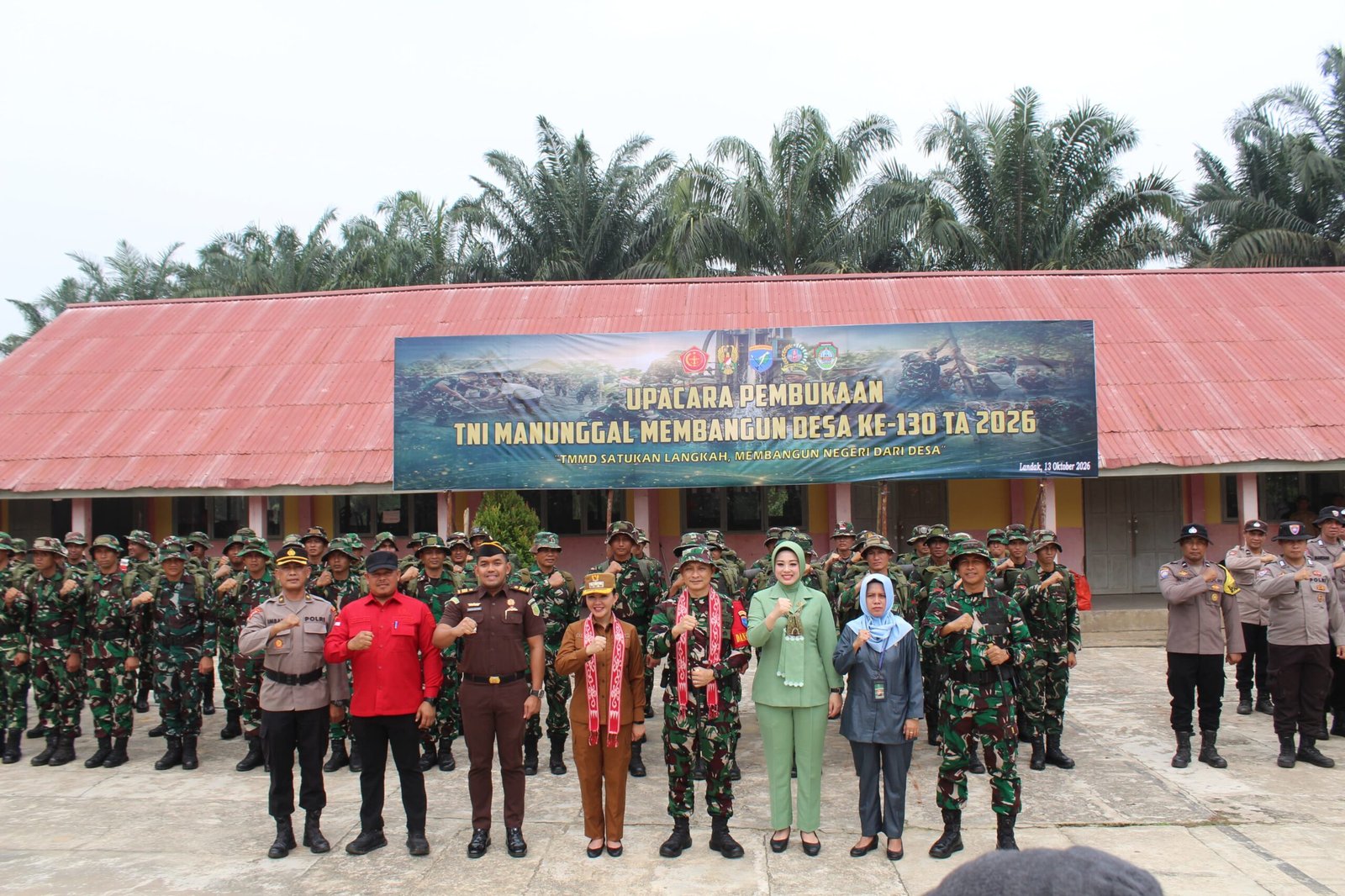 Pembangunan Desa Amboyo Selatan Didukung Kolaborasi TNI dan Masyarakat Melalui TMMD