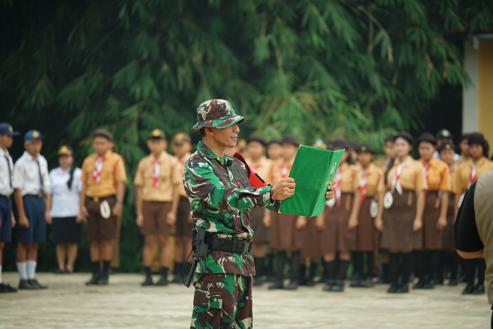 TMMD ke-130: Mewujudkan Pembangunan dan Pemberdayaan di Desa Amboyo Selatan